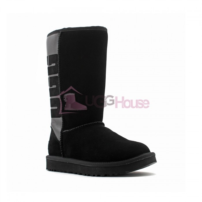 UGG Classic Tall Rubber Boot Black 