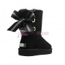 Угги UGG Bailey Bow Customizable - Seashell Black