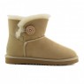UGG Women's Bailey Mini - Sand Бежевые угги мини с пуговицей