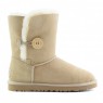 UGG Women's Bailey Button Бежевые угги с пуговицей