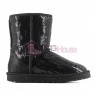 UGG Australia Classic Short Sparkles Black Угги классические с пайетками черные
