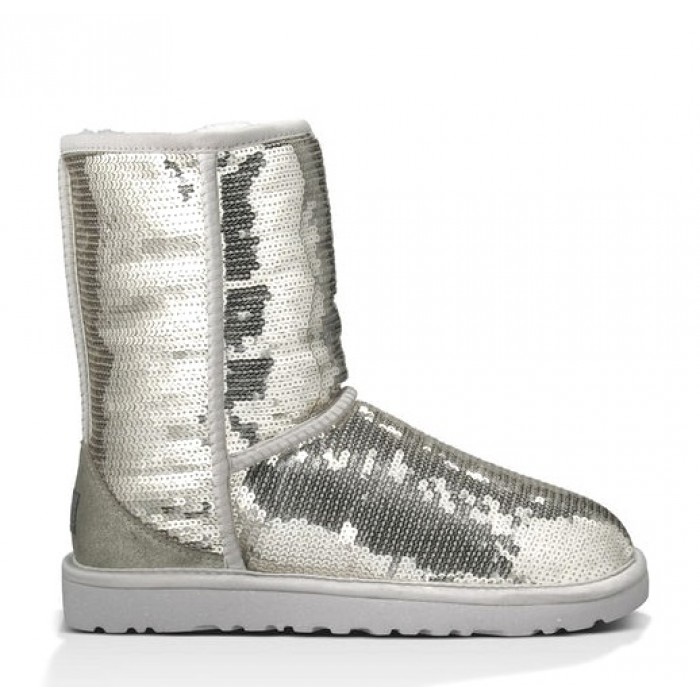 Sparkly silver on sale uggs