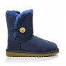 UGG Australia Bailey Button Kids Navy Угги детские с одной пуговицей синие