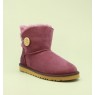 UGG Australia Bailey Mini Purple Угги мини с пуговицей фиолетовые