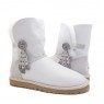 UGG Azalea White Metallic
