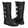 UGG Bailey Button Triplet Black Metallic