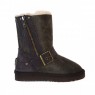 UGG Kids Blaise Bomber Chocolate Детские угги для мальчиков