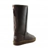 UGG Zip Tall Chocolate Угги с молнией сзади высокие шоколадные