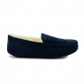 UGG Australia Ascot Navy Мужские мокасины с мехом синие