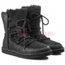 UGG Australia Lodge Black Угги со шнурками черные