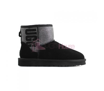 UGG Mini Sparkle Boot - Black