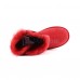 UGG Bailey Button II - Red Угги с пуговицей Красные