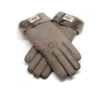 Женские перчатки UGG Light Grey - 1036