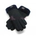 Женские перчатки UGG Navy - 1038