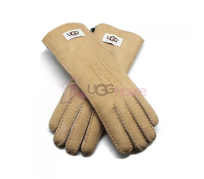 Женские удлиненные перчатки UGG Sand - 1033