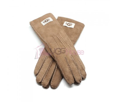 Женские удлиненные перчатки UGG Cappucinno - 1032