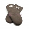 Женские варежки UGG Suede Light Chocolate - 1023