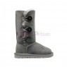 UGG Kids Детские Угги с 3 пуговицами Непромокаемые Серые