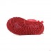 Угги Детские UGG Bailey Bow Toddler Metallic - Красные обливные