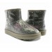 UGG Isabelle Transparent Waterproof Boot - Grey Угги мини 