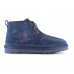 Ботинки UGG Neumel Синие женские на шнурках