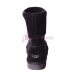 UGG® Classic Rib Knit Logo Boots - Black