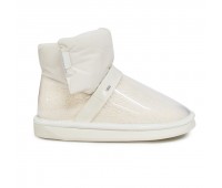 UGG Clear Quilty Boots White 