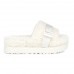 UGG Fluffita Platform - White