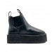 UGG Neumel Platform Chelsea Leather - Black