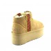 Угги UGG Classic Ultra Mini Braid Platform - Chestnut