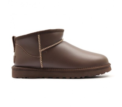 UGG Classic Ultra Mini LTHR Regen - Ironwood UGG Classic Ultra Mini LTHR Regen - Ironwood