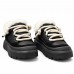 UGG Mens Heritage Utility Trainer Leather — Black UGG Mens Heritage Utility Trainer Leather — Black