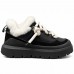 UGG Mens Heritage Utility Trainer Leather — Black UGG Mens Heritage Utility Trainer Leather — Black