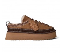 UGG Heritage Lace Up Slipper Chestnut