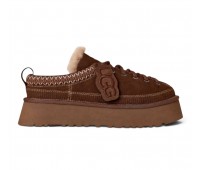UGG Heritage Lace Up Slipper Burnt Cedar