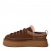 UGG Heritage Lace Up Slipper Burnt Cedar : стильные кроссовки угги  для комфорта каждый день 