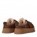 UGG Heritage Lace Up Slipper Burnt Cedar : стильные кроссовки угги  для комфорта каждый день 