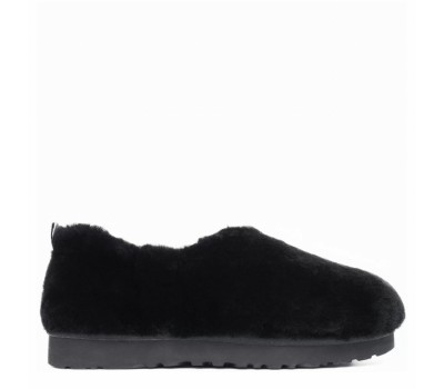 Ugg Hailey Fluff Slippers Black