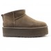 Угги UGG ULTRA MINI PLATFORM - hickory