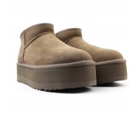 Угги UGG ULTRA MINI PLATFORM - hickory