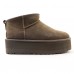 Угги UGG ULTRA MINI PLATFORM - hickory