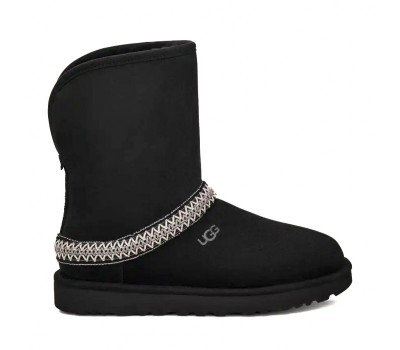 UGG Classic Short Crescent - Black