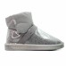 Ugg Clear Kids Quilty Boot Grey